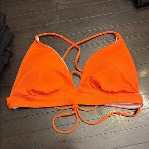 Women’s Shein orange bikini top